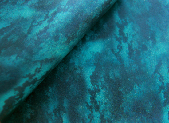 Turquoise Lagoon printed leather Turquoise Lagoon print on leather