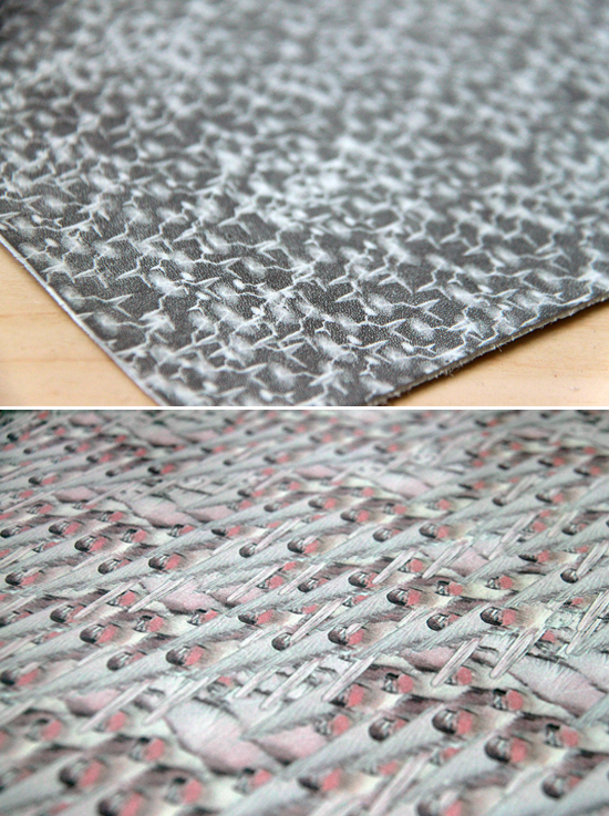 birds pattern leather printing by worldofpineapple