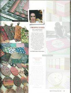 PINEAPPLE Studio in Uppercase Magazine